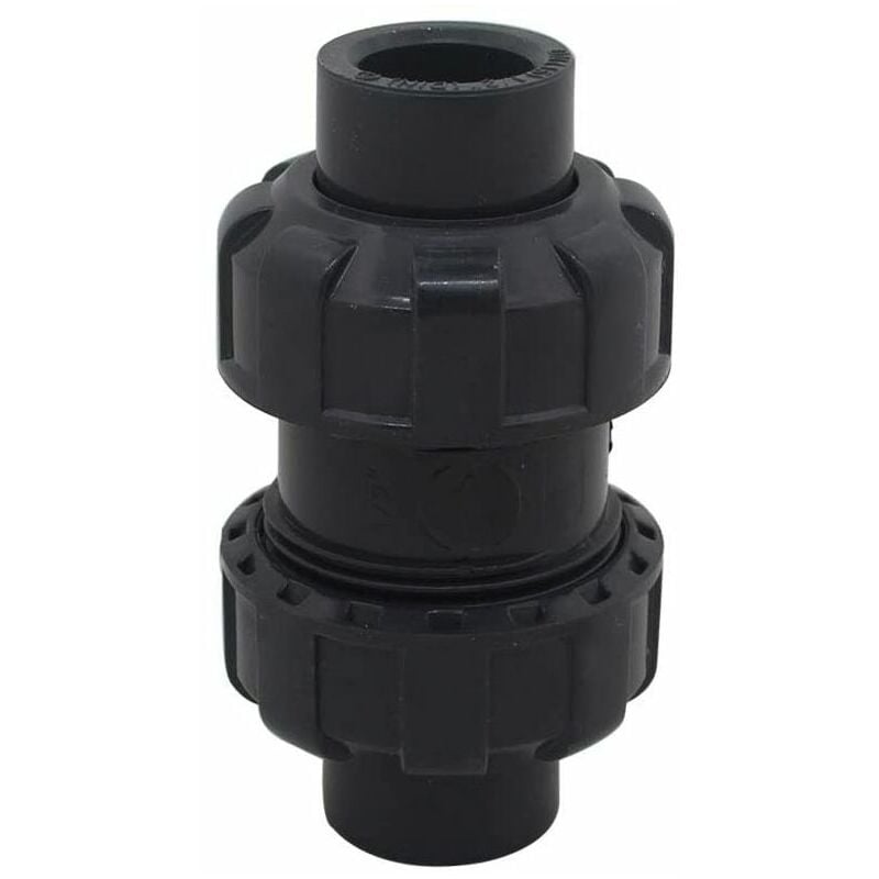 Ensoleille - Clapet anti retour a boule 20 25 32 40 50 63mm clapet piscine clapet antiretour anti refoulement pvc vanne soupape anti retour (Diamètre
