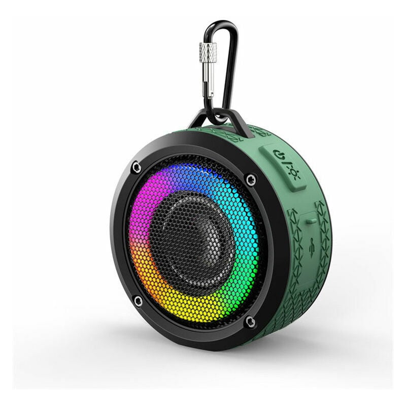 Ensoleille - Enceinte Bluetooth Waterproof, Haut-parleur Extérieur Imperméable IPX7 Sans Fil,mini Enceinte Bluetooth Portable Imperméables à L'eau,