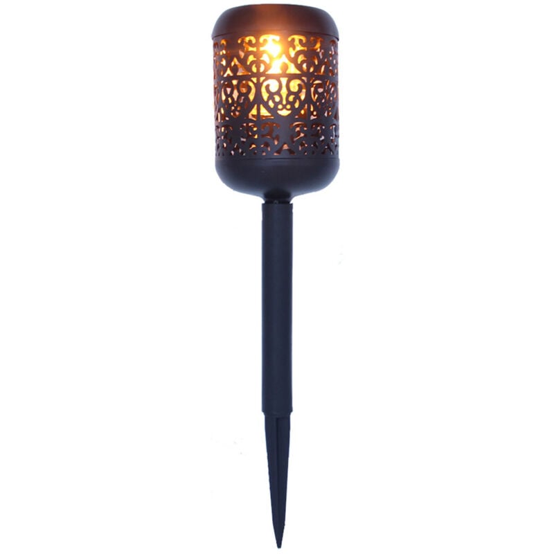 Ensoleille - Lampe solaire lampe à flamme lampe à induction extérieure jardin cour pelouse prise de terre paysage décoratif-Ensoleillé