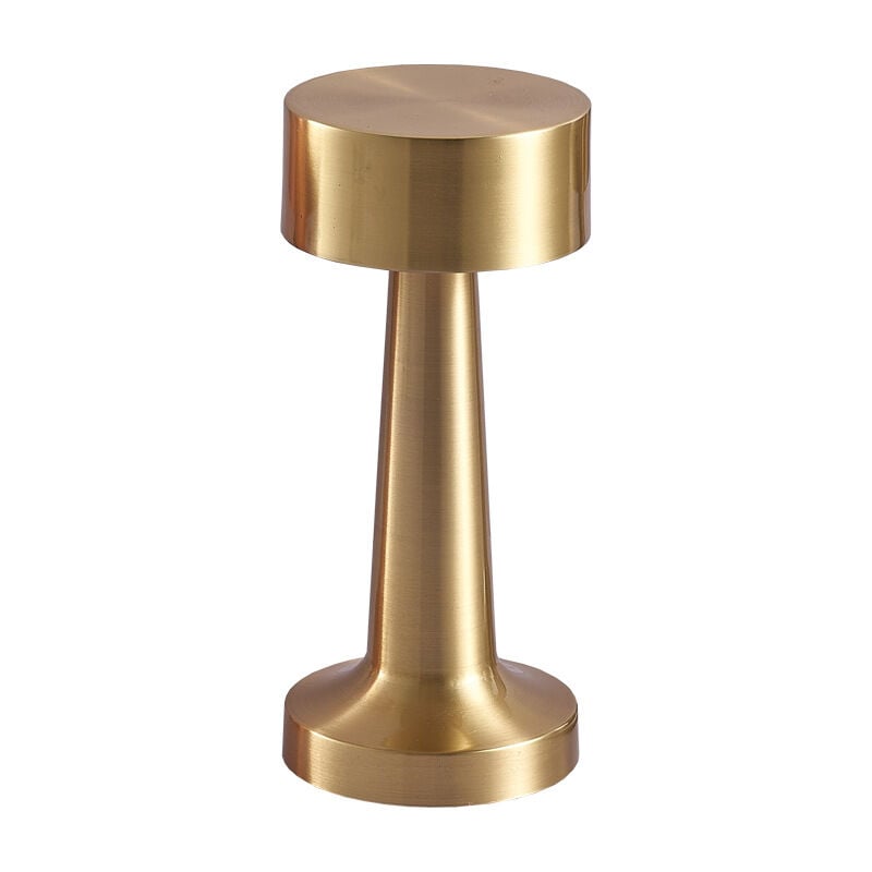 Ensoleille - Lampes de table rechargeables de barre de capteur tactile (d'or)