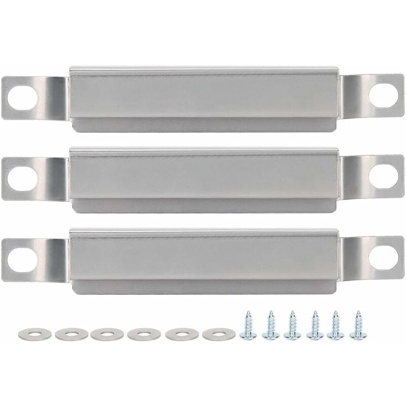 Ensoleille - Lot de 3 tuyaux croisés pour gril à gaz de rechange en acier inoxydable pour Charbroil Power 463673517