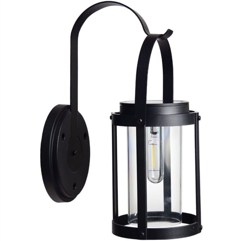 Lumières décoratives Lumière de jardin extérieur solaire lumière décorative ménage extérieur étanche jardin villa contrôle d'éclairage mural LED