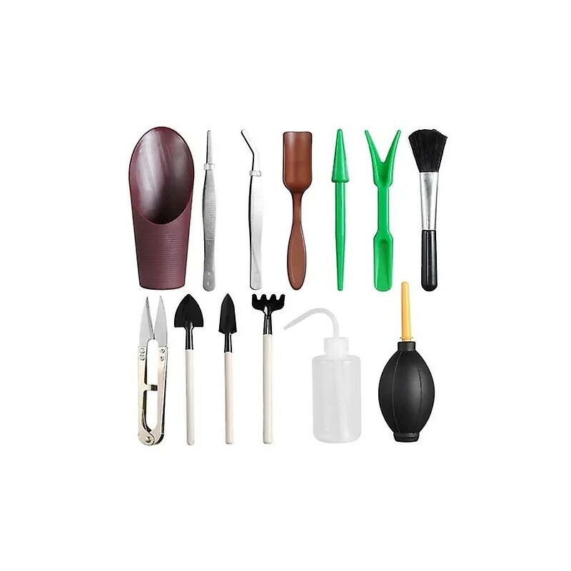 Ensoleille - Mini ensemble d'outils de jardinage, petite pelle de terreau, arrosoir-Ensoleillé