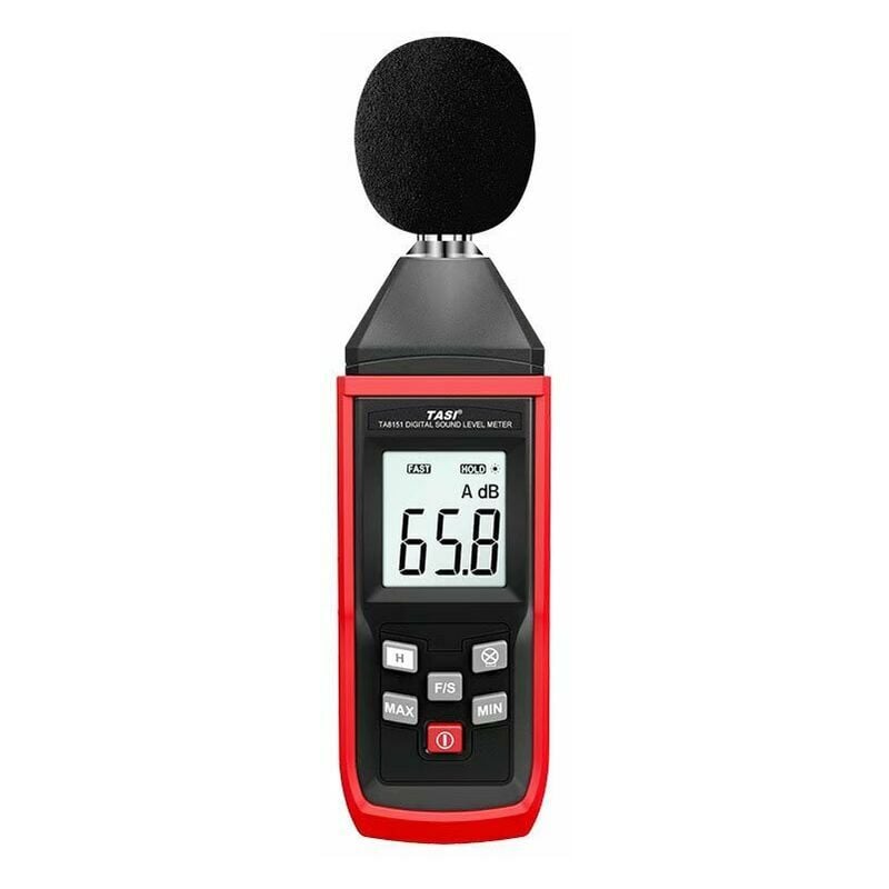 Ensoleille - Numérique sonomètres 30130dB Decibel compteur enregistreur bruit détecteur de bruit numérique audio outil de diagnostic ,1 pcs