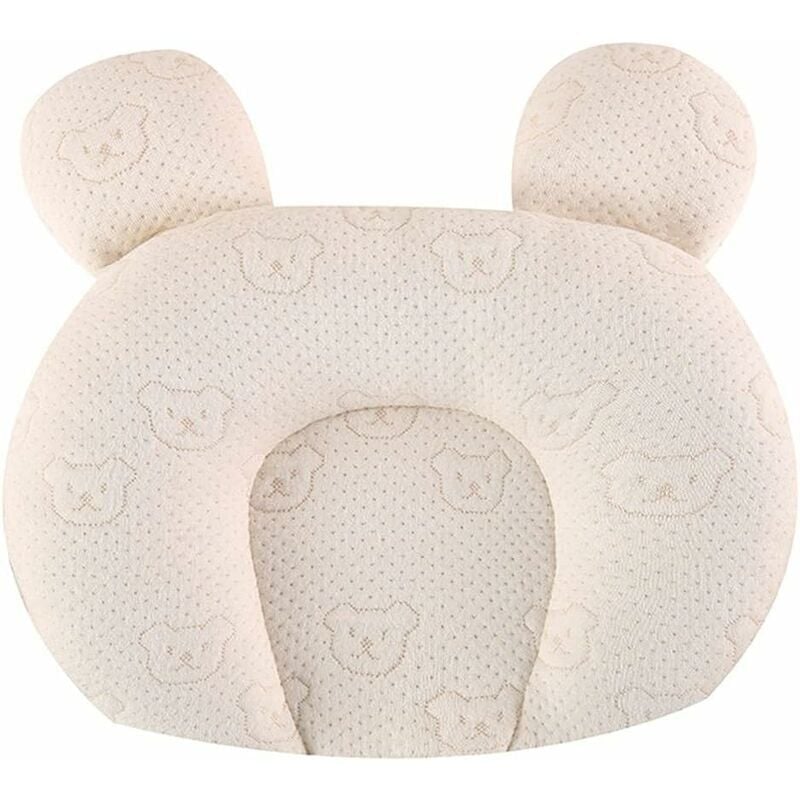 Oreiller Nouveau-né Oreiller pour Bébé 0-1 an Oreiller Stéréotypé pour Bébé Nouveau-né Correction De La Forme De La Tête Tête Anti-déflexion Oreiller