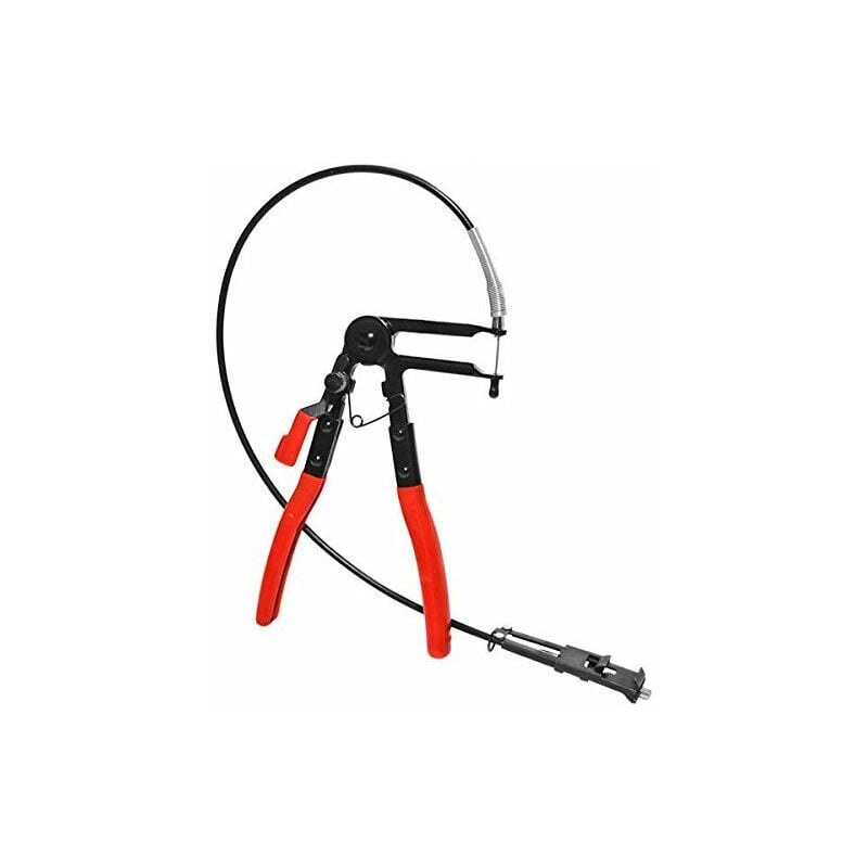 Ensoleille - Pince à colliers de serrage pour tuyaux souples Pince à colliers de serrage pour tuyaux souples professionnelle - Noir