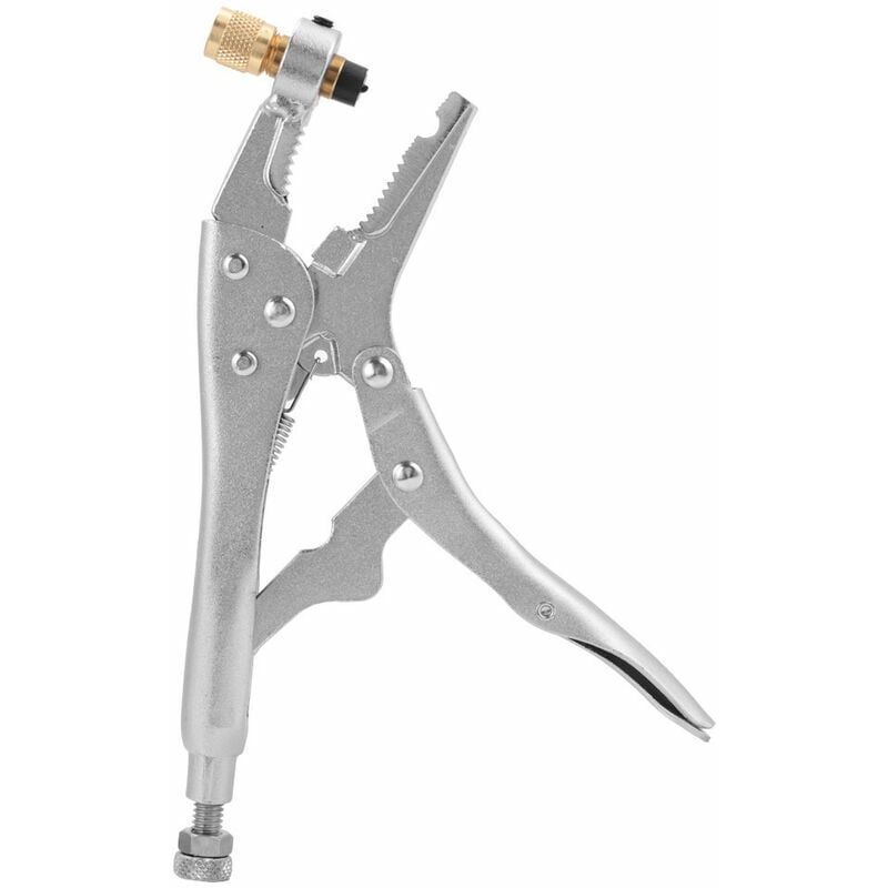 Ensoleille - Pince De Verrouillage - Pince de verrouillage de tube de réfrigération de récupération de réfrigérant de climatiseur en acier de haute