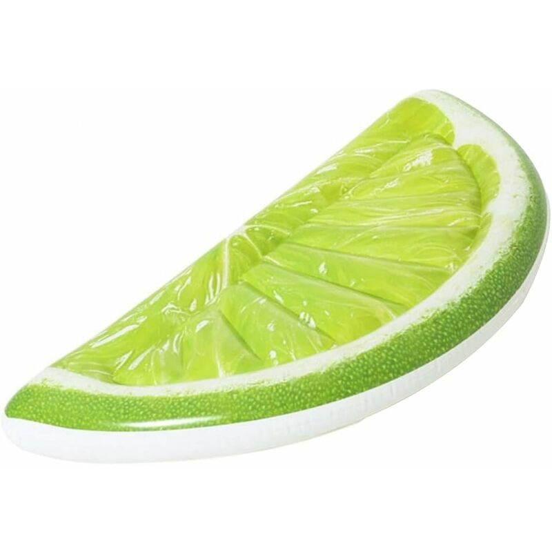 Ensoleille - Piscine Floatts Gonflable Floating Raftail Piscine Lounger Fun Fun Fun Floats Semicircle Lemon Montage Au Citron Piscine Trafouillet Eau