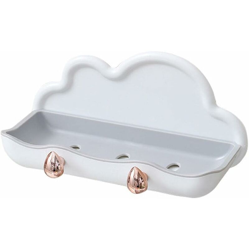 Porte-Savon Soucoupes à Savon créatives soucoupes à Savon suspendues au Mur suspendues au Mur Supports de Drainage à Double Couche sans Perforation