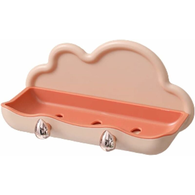 Porte-Savon Soucoupes à Savon créatives soucoupes à Savon suspendues au Mur suspendues au Mur Supports de Drainage à Double Couche sans Perforation