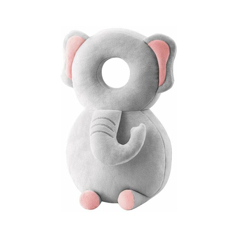 Protège-tête pour bébé, coussinets de sécurité réglables pour bébé Corf Oreiller de soutien de la tête de bébé Tête de protection pour trotteur