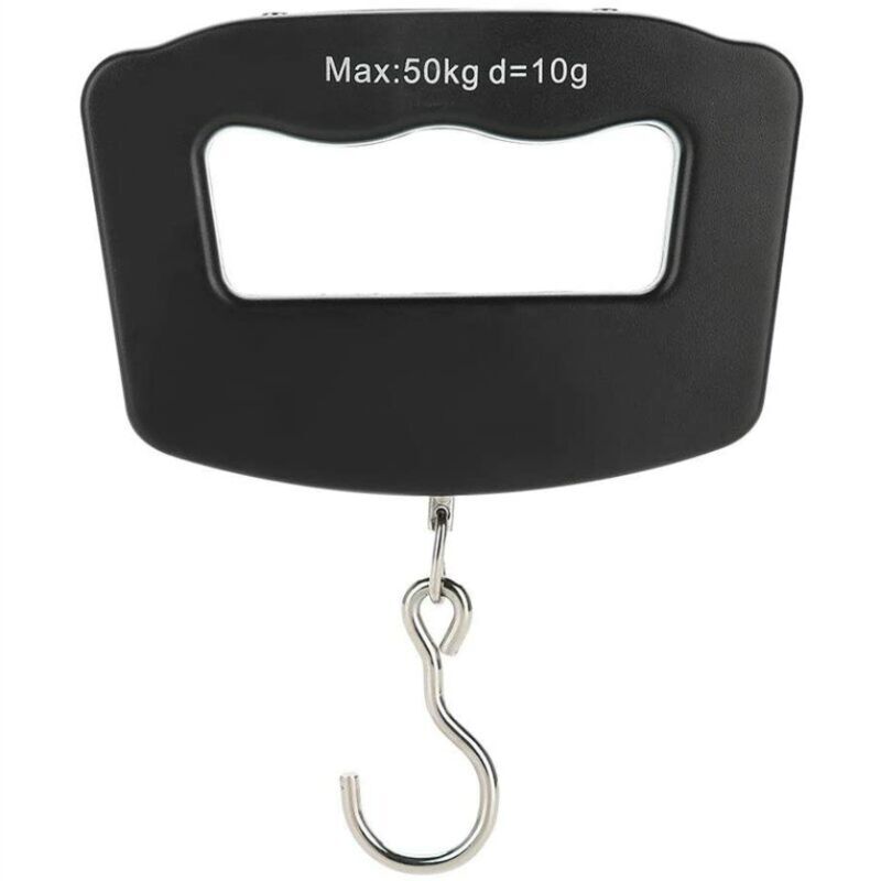 Ensoleille - Pèse Bagage numérique 50kg / 10g Balance Bagage Voyage Portable Pèse Bagage Échelle de pêche Pèse Valise pour Poste Voyage Shopping