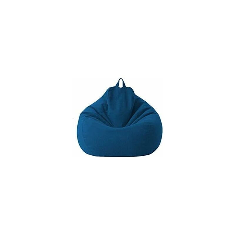 Ensoleille - Sac de canapé Lazy Housse de Canapé Inclinable Tissu Housses de Fauteuil Housse de Chaises sans Remplissage Siège Pouf Feuilletée Tatami