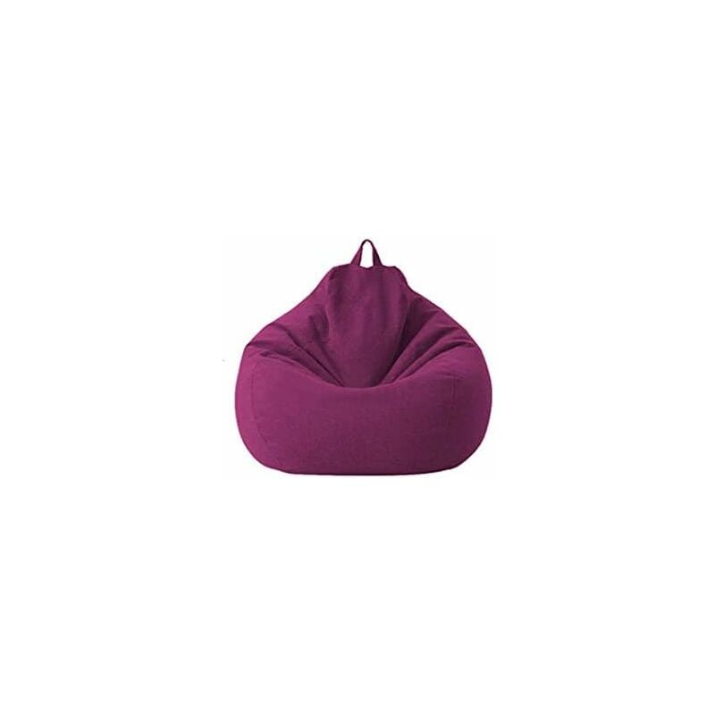 Ensoleille - Sac de canapé Lazy Housse de Canapé Inclinable Tissu Housses de Fauteuil Housse de Chaises sans Remplissage Siège Pouf Feuilletée Tatami