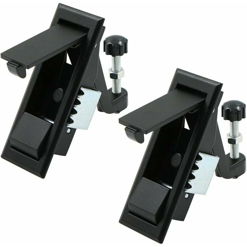 Ensoleille - Serrure Porte D'Armoire Bouton Poussoir -- éLectrique Plat Armoire Meubles PoignéE Meuble Tiroirs Verrouillables Tiroir Camping Caravane