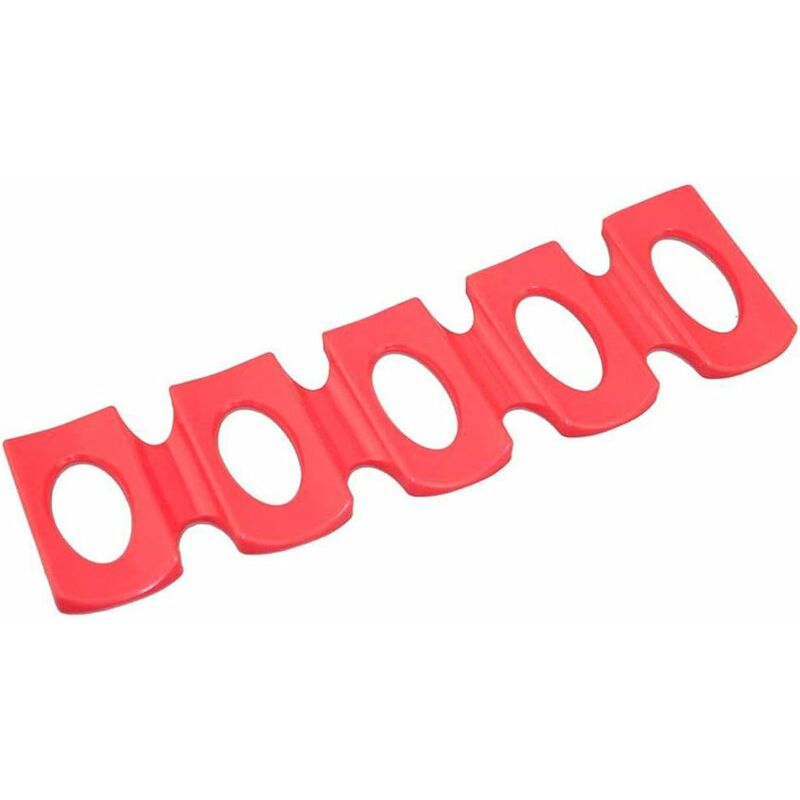Support de Rangement en Silicone de qualité supérieure Peut Rouge Pliable réfrigérateur Peut Support de bière Plateau de Rangement réfrigérateur