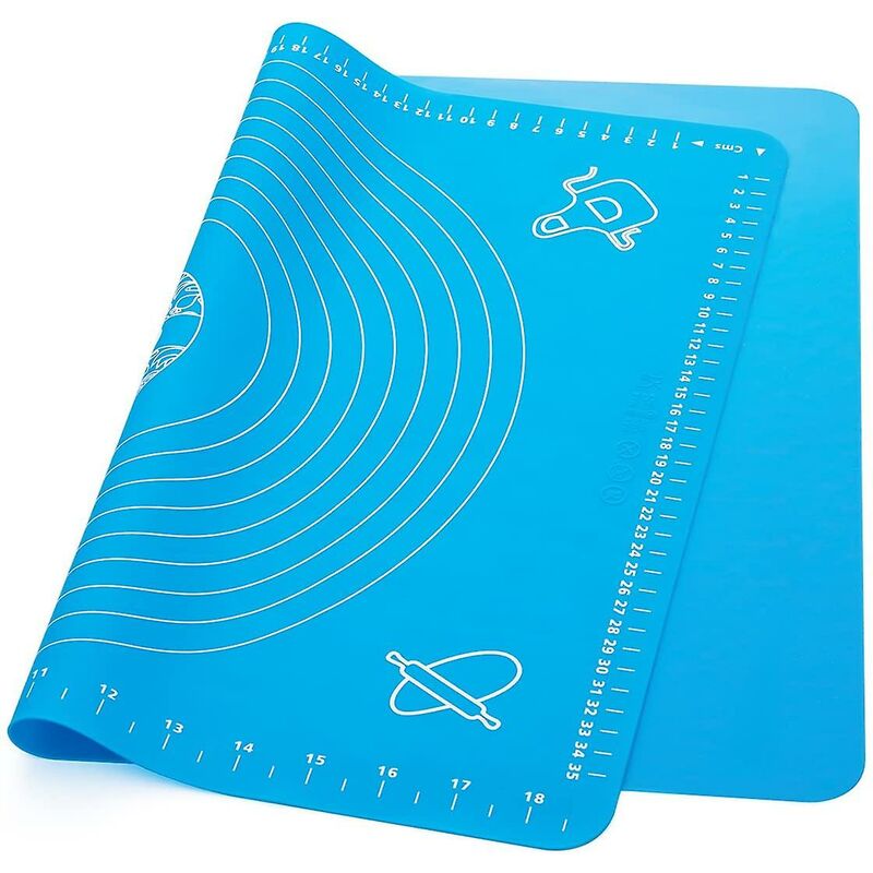 Ensoleillé - Tapis de cuisson en silicone antiadhésif épais, tapis de cuisson, tapis de comptoir, tapis de cuisson de pâtisserie, doublure de four,