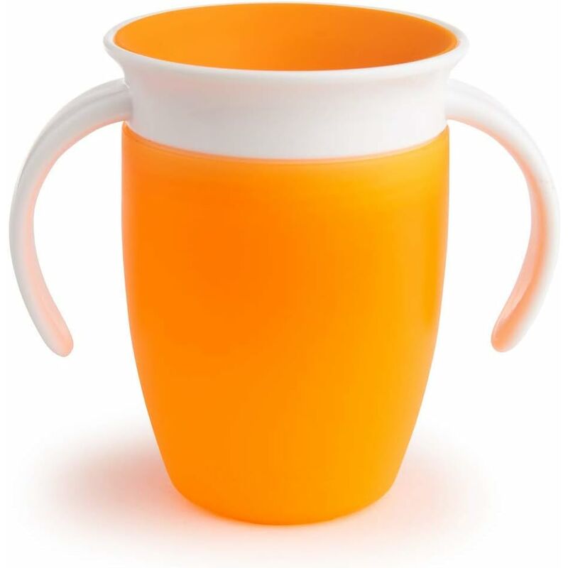 Tasse d'apprentissage Miracle 360° - Orange - 207 ml-Ensoleillé