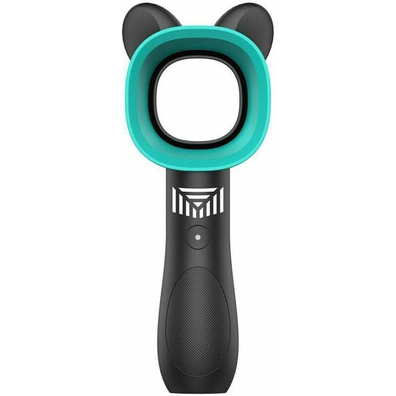 Ventilateur Portable sans Feuilles à 3 Vitesse, Mini Fan en Forme de Chat Mignon Rechargeable, Ventilateur de Poche Convient pour
