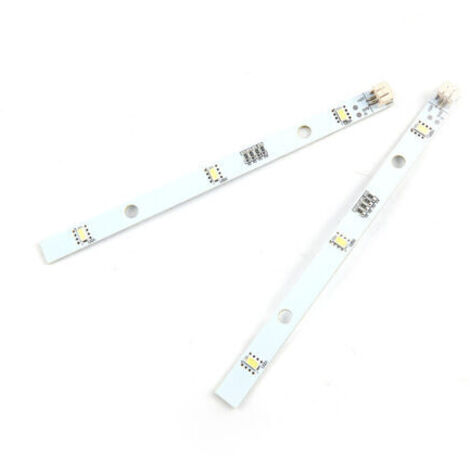 Ensoleille – Lot de 2 bandes lumineuses LED 16 cm – Blanc lumière du jour 5700K – Pour réfrigérateurs et congélateurs Rongsheng Hisense Logik - Mddz-162a