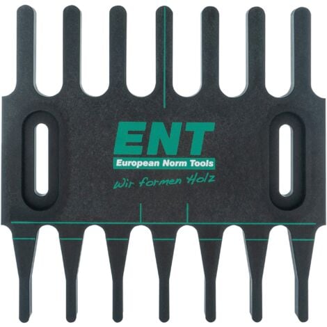 ENT 99005 zöllige Zinkenfrässchablone für hochwertige Zinkenverbindungen