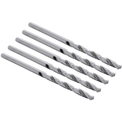 ENT DURADRILL HSS-G Holzspiralbohrer 1 - 5mm in der 5er Packung - 0,5 mm Schritten - geschliffener HSS Holzbohrer