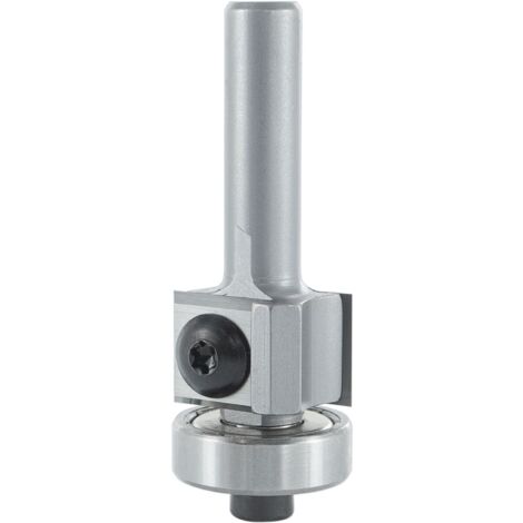 ENT Wendeplatten Bündigfräser 8mm Schaft - Abmessung Wendeplattenfräser 19x12mm