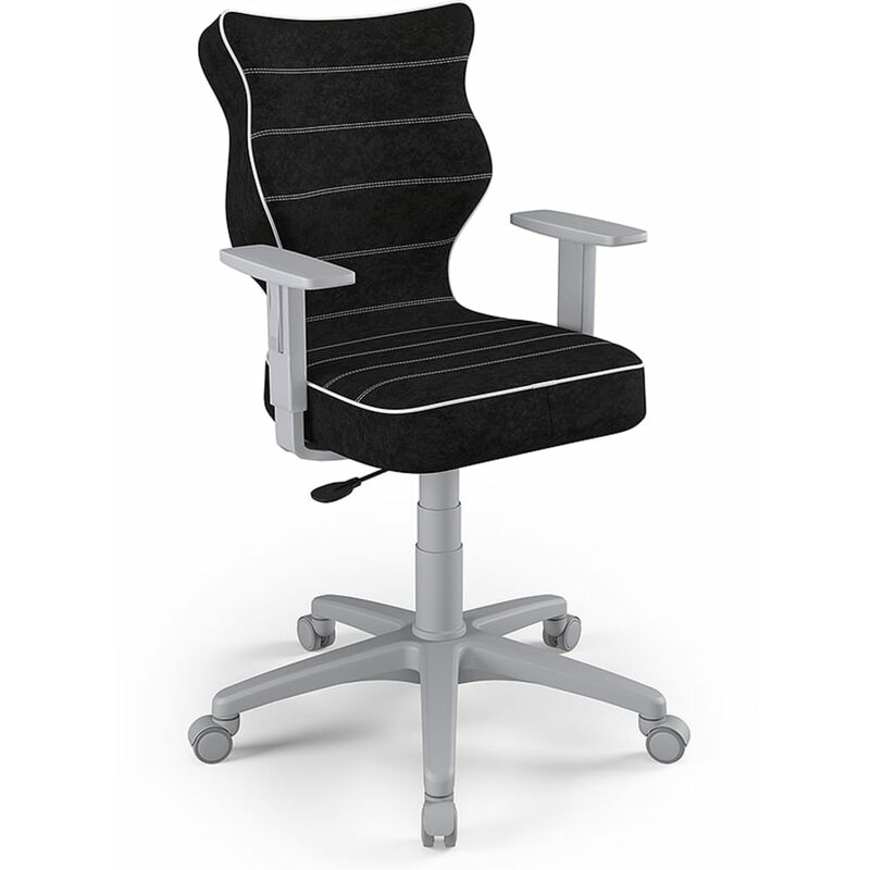 

Entelo Good Chair Silla de escritorio ergonómica niños Duo VS01 negro y gris 6 - Multicolor