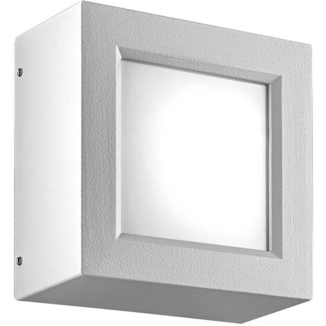 ENTER – Applique/Plafoniera LED 8,7W Bianca 3000K IP65 - Illuminazione per Esterni quadrata ad alta resistenza agli agenti atmosferici
