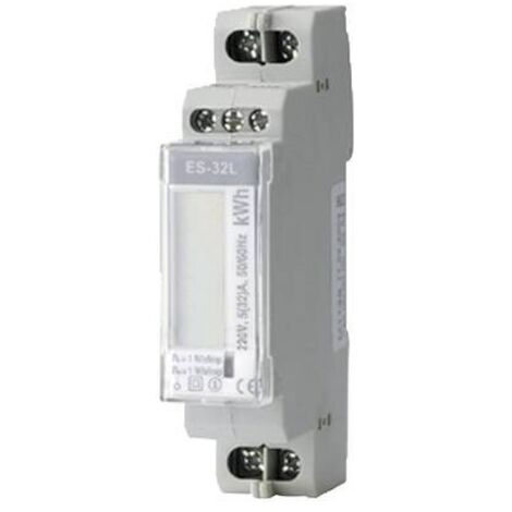 ENTES ES-32L 101512 Contatore corrente alternata digitale 32 A Approvazione MID: No 1 pz.