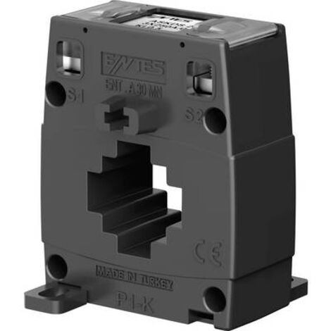 ENTES,ENT.A30MN 400/5 TRASFORMATORE DI CORRENTE DIAM. PASSAGGIO CONDUTTORE: 20 MM, FISSAGGIO A VITE, 1 PZ(I)