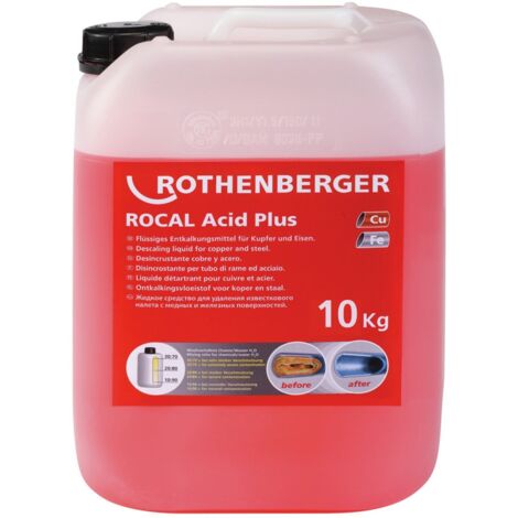 Entkalkungskonzentrat ROCAL Acid 10kg. Nur f. technische Anlagen