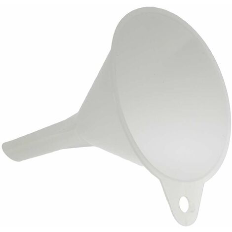 Entonnoir 60mm 36mL plastique laboratoire atelier maison avec rebord antidébordement
