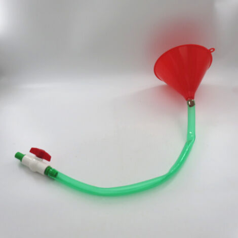 Entonnoir à bière avec raccord, tube simple, valve à eau en plastique, tube double, kit de fête