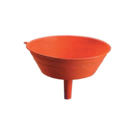 Entonnoir a' raisins 30 cm en polye'thyle'ne ICS rouge adapte' a' un usage alimentaire