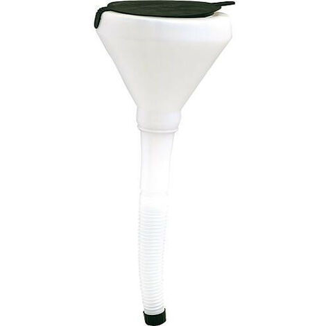 Entonnoir avec ecoulement flexible, tamis et fermeture Diametre 220 mm