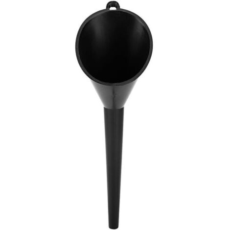 Entonnoir de filtration pour carburant diesel et huile – plastique noir résistant, 1 unité, accessoire automobile universel