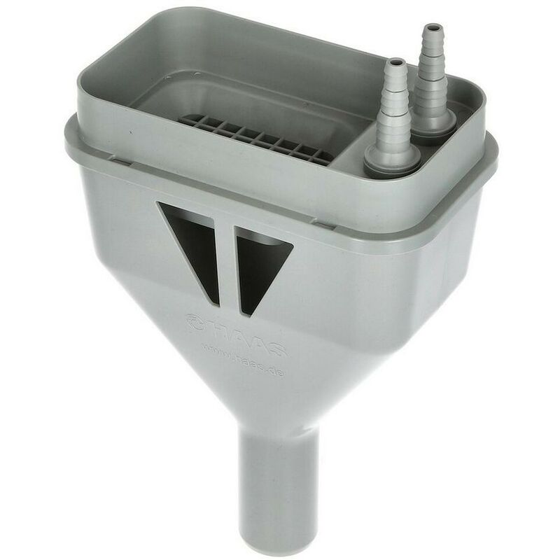 Le Sanitaire - Entonnoir de vidange avec raccords de tuyaux