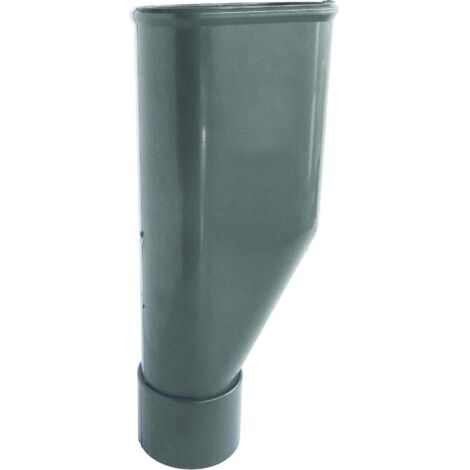 Somatherm – Entonnoir double d'évacuation pour machine à laver – Sortie horizontale – Diamètre 40 mm – Matière ABS recyclé et recyclable