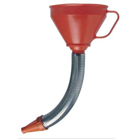 Entonnoir droit avec flexible métallique diamètre 16 cm SODILUB - 10352