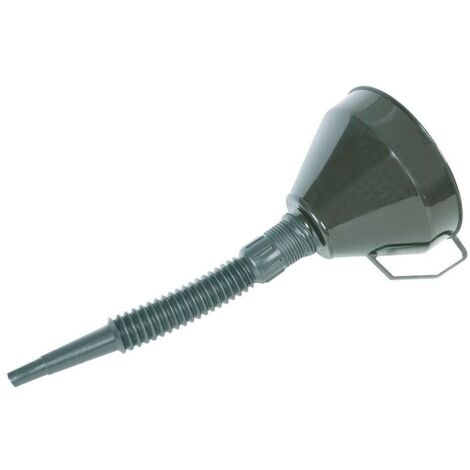 Entonnoir Métal Avec Flexible - Diamètre 14,5mm, Parfait Pour Huile Ou Liquides
