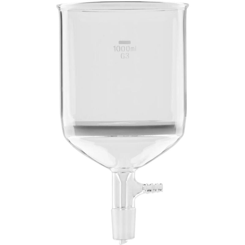 Steinberg Systems - Verre fritté avec membrane 1 000 ml Rodage normalisé : 24/40 - Entonnoir à filtre