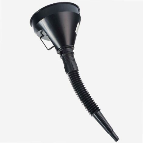Entonnoir flexible 14 cm – Pour liquides et poudres – Réduit les éclaboussures – Compatible avec récipients standard – Laim