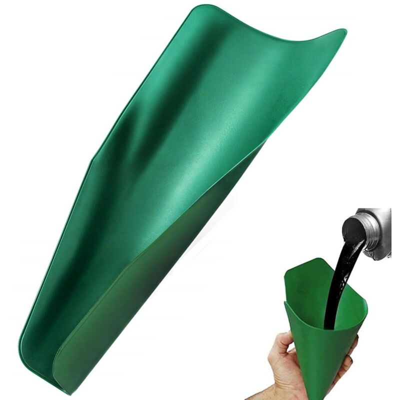Entonnoir Flexible, Entonnoir Pliant, Entonnoir D'insertion D'huile Malléable, 37 x 17 cm, Entonnoir à Huile Flexible, Outil de Vidange Pour Voiture,