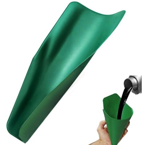 Entonnoir Flexible, Entonnoir Pliant, Entonnoir D'insertion D'huile Malléable, 37 x 17 cm, Entonnoir à Huile Flexible, Outil de Vidange Pour Voiture, Moto, Essence, Eau, Liquide de Frein