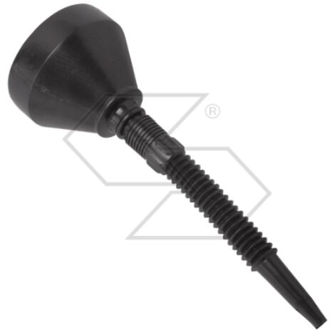 Entonnoir noir avec extension flexible Ø  140mm pour le transfert de carburant