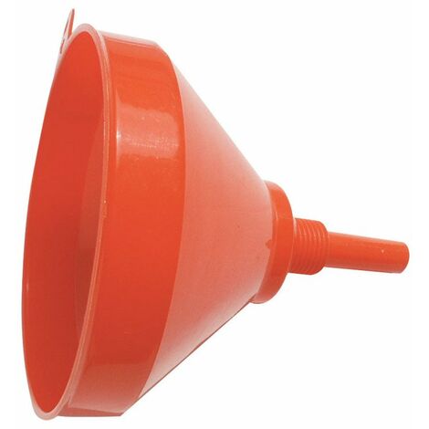 Entonnoir Plastique D250 Orange Logitech Grand Diamètre, Bec Rigide, Polyvalent - Logitech