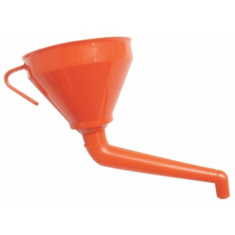 Entonnoir Plastique Orange Bec Coudé Pour Accès Facile - Logitech