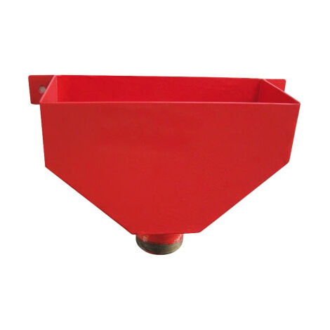 Entonnoir pour soupape en tôle acier laqué - Mâle 2" (50/60) - Thermador