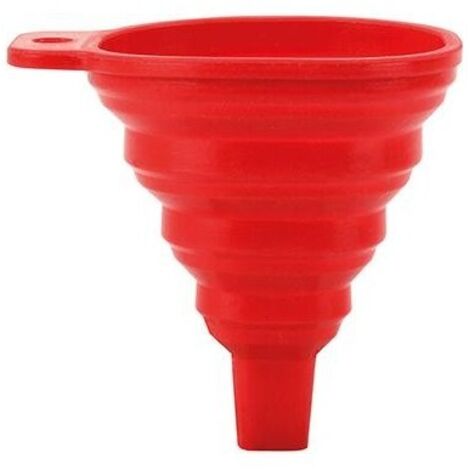 Entonnoir silicone pliable